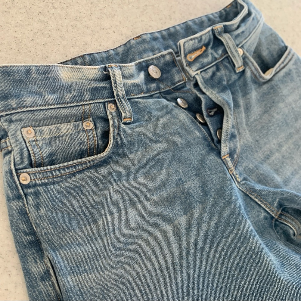Buck Mason Men's Maverick Slim 14oz denim Japanese Jeans Double dipped 28x31